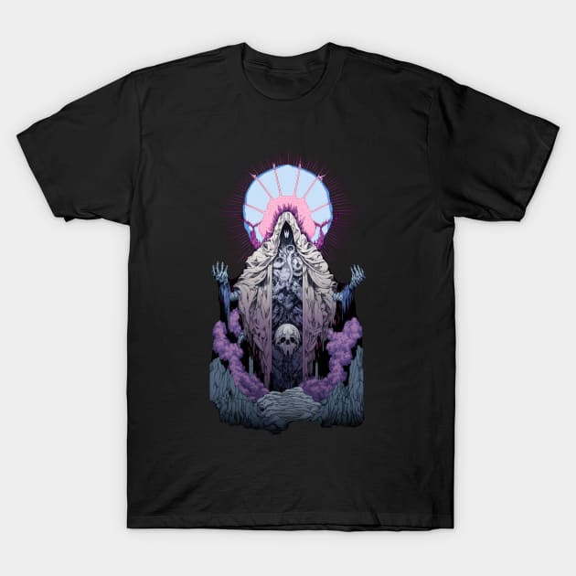 Ancient Deity T-Shirt by JoyfulJesterJoe